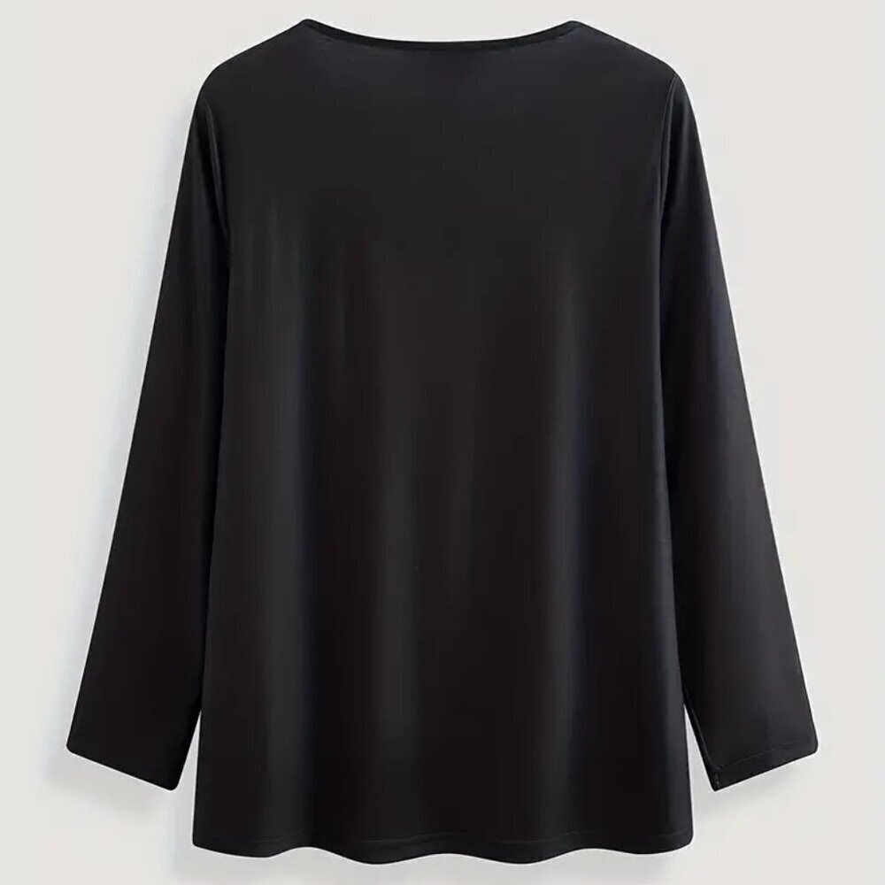 Aurora Crew Neck Print Top - Picture 2 of 4